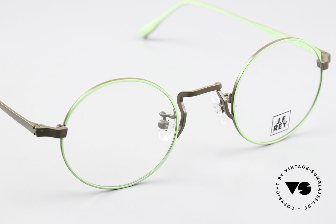 JF Rey JF3013 Runde Brille Mintgrün Braun, entsprechend passt diese Marke in keine "Schublade", Passend für Herren und Damen