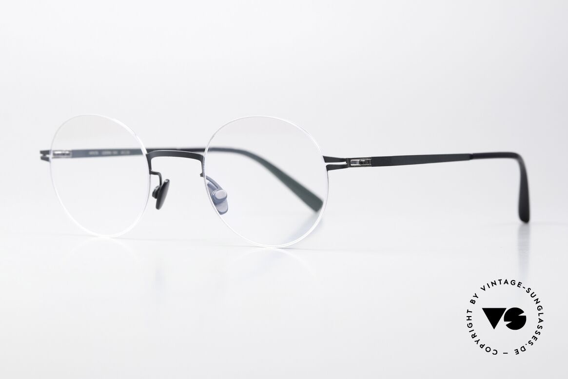 Mykita Sho Runde Brille Damen & Herren, color 271 = indigo / silber (für Damen und Herren), Passend für Herren und Damen
