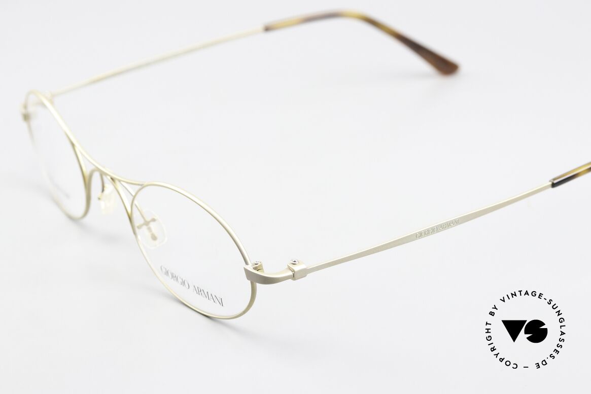 Giorgio Armani 229 AR5027 Die Armani Schubert Brille, öst. Komponist Franz Schubert trug diese Form um 1820, Passend für Herren und Damen