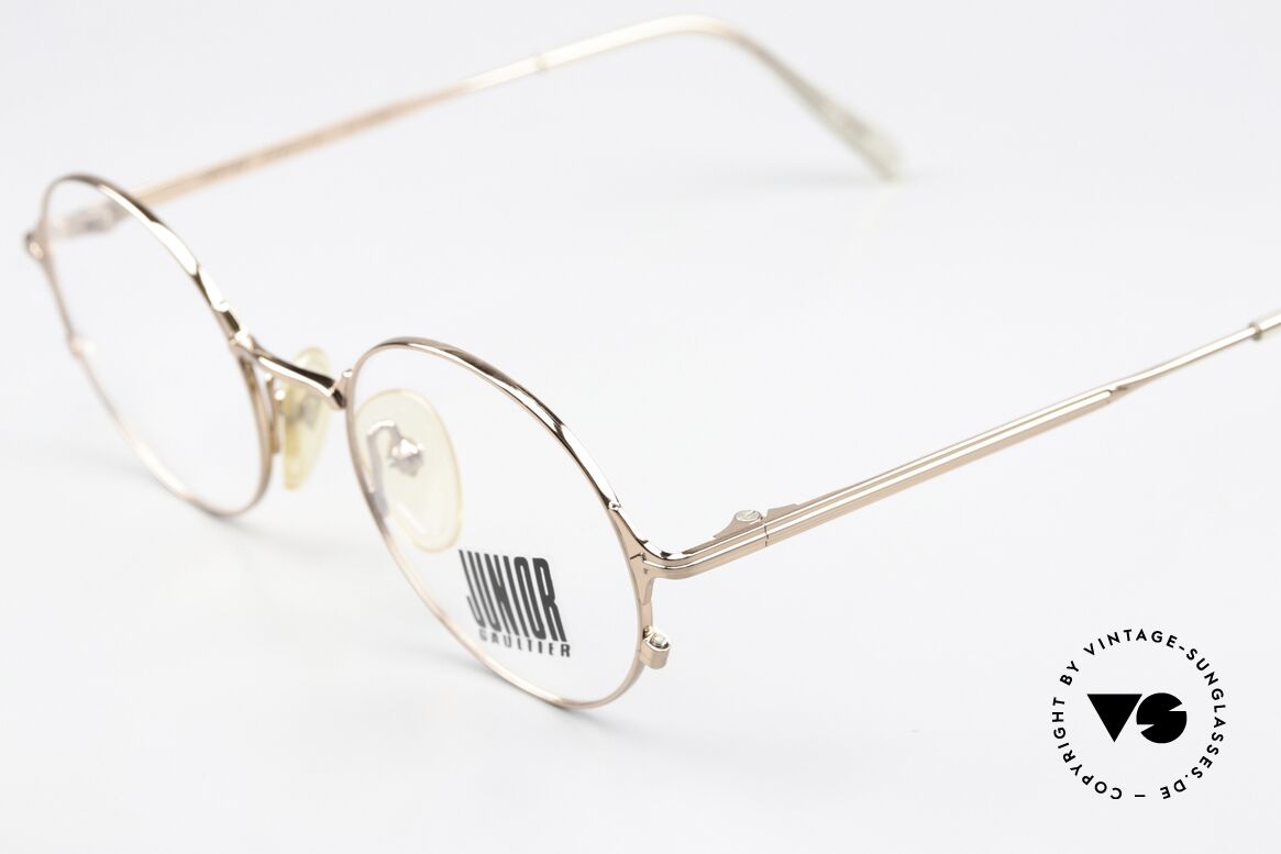 Jean Paul Gaultier 57-2175 True Vintage Brille Von 1996, orig. DEMO-Gläser können beliebig getauscht werden, Passend für Herren und Damen