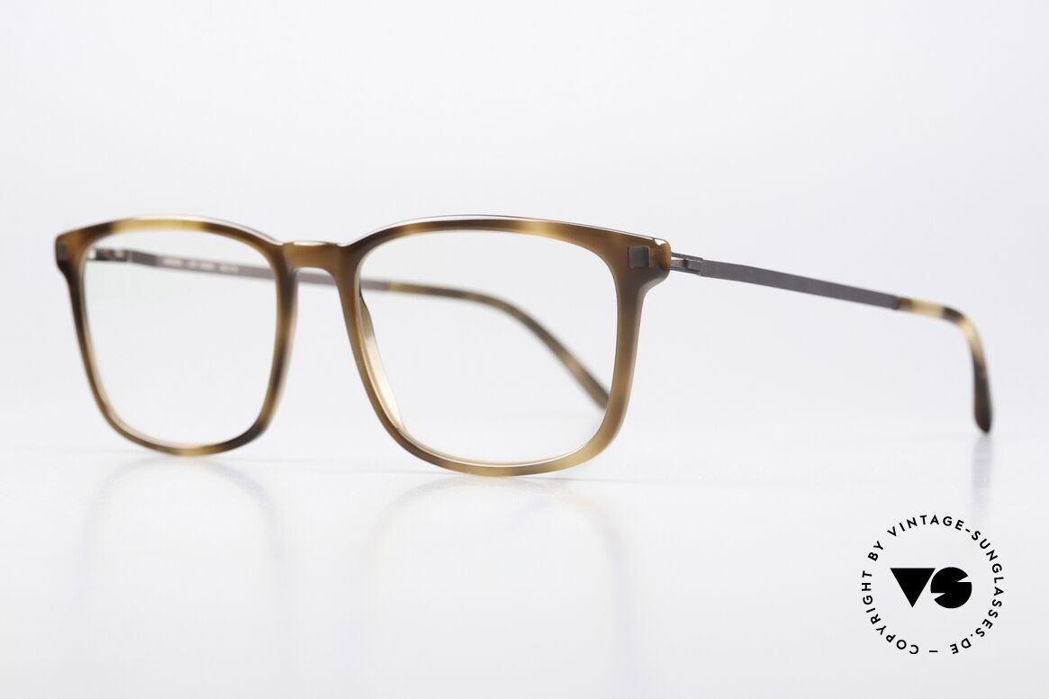 Mykita Kauko Designerbrille Aus Berlin, Azetat-Front mit charakteristischen Mykita-Bügeln!, Passend für Herren und Damen