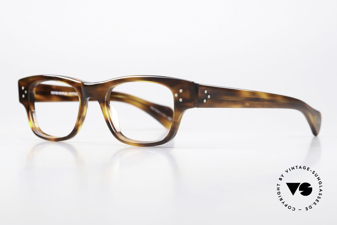 Oliver Peoples Albert Brille Getragen Von Tim Daly, O. Peoples verkörpert den Los Angeles Lifestyle, Passend für Herren