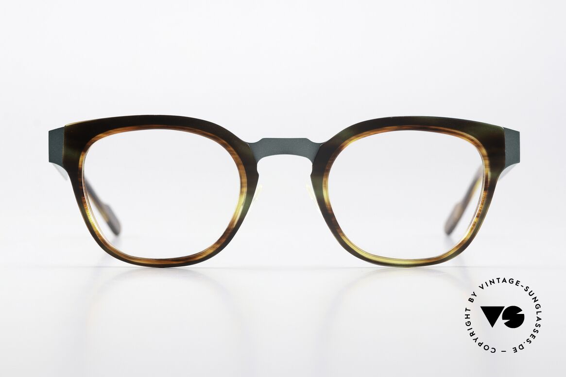 Anne Et Valentin Francesca Petrol Metallic Schildpatt, Kombi-Brille = Materialkombi von 'Anne Et Valentin', Passend für Damen