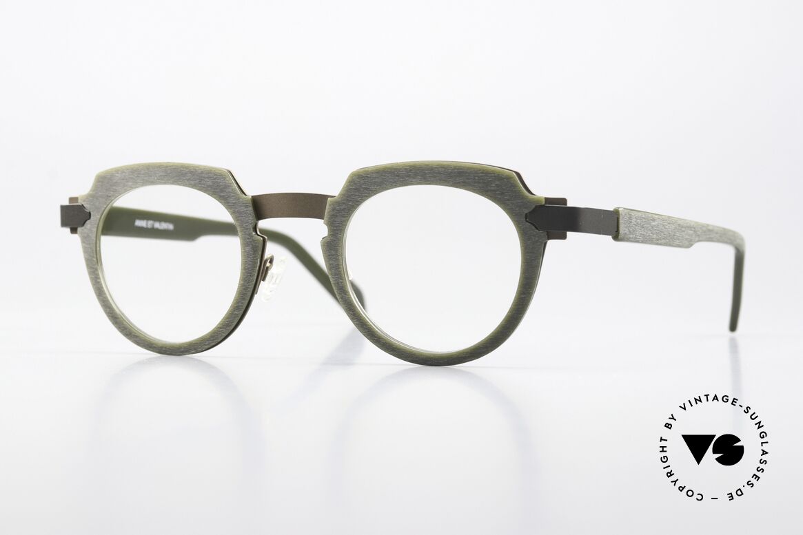 Anne Et Valentin Syntax Metall Kunststoff Synthese, Anne&Valentin Brille, Modell Syntax in Farbe A181, Passend für Herren und Damen