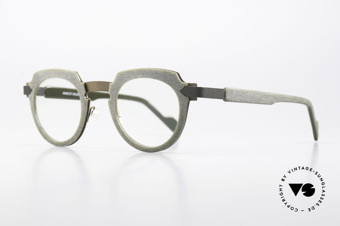Anne Et Valentin Syntax Metall Kunststoff Synthese, das Ehepaar Anne (Künstlerin) & Valentin (Optiker), Passend für Herren und Damen
