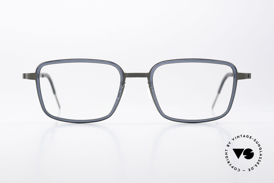 Lindberg 9754 Strip Titanium Klassische Herrenbrille XL, Modell 9754, in XL Größe 53/19, T415-135, Color 10, Passend für Herren