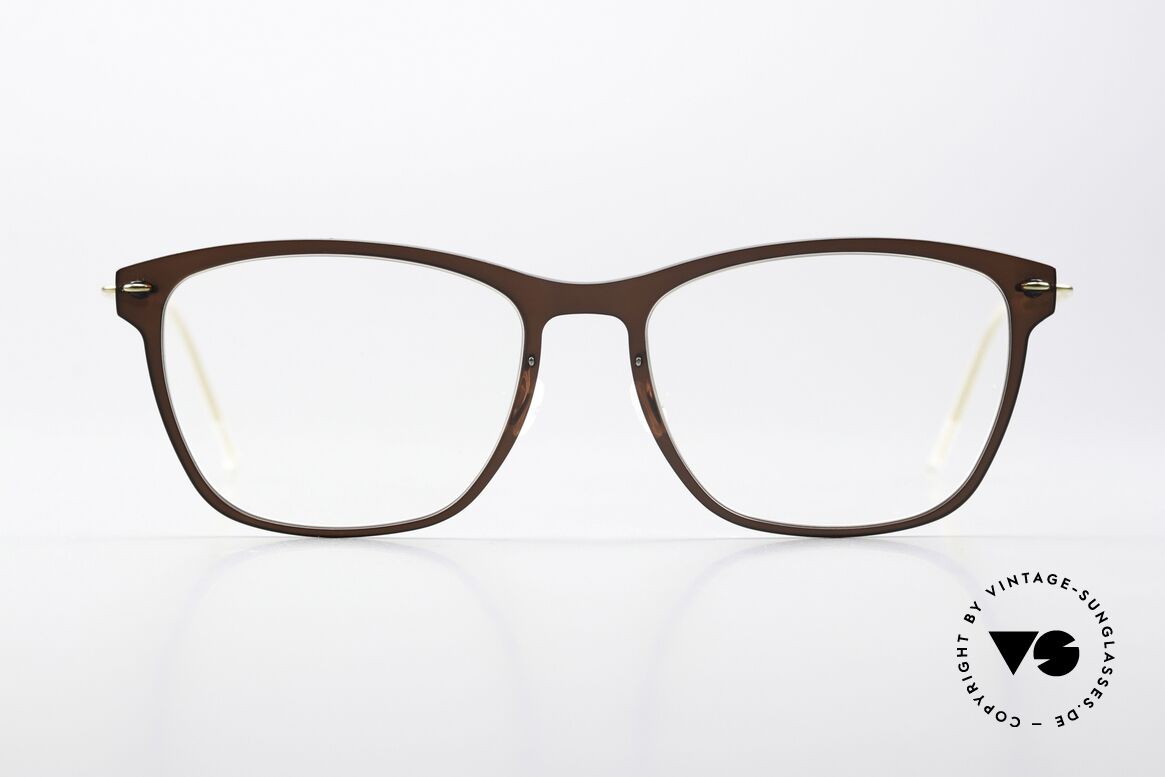 Lindberg 6525 NOW Size 50mm In Braun Und Gold, Modell 6525, Gr. 50/16 in interessanter Kolorierung, Passend für Damen