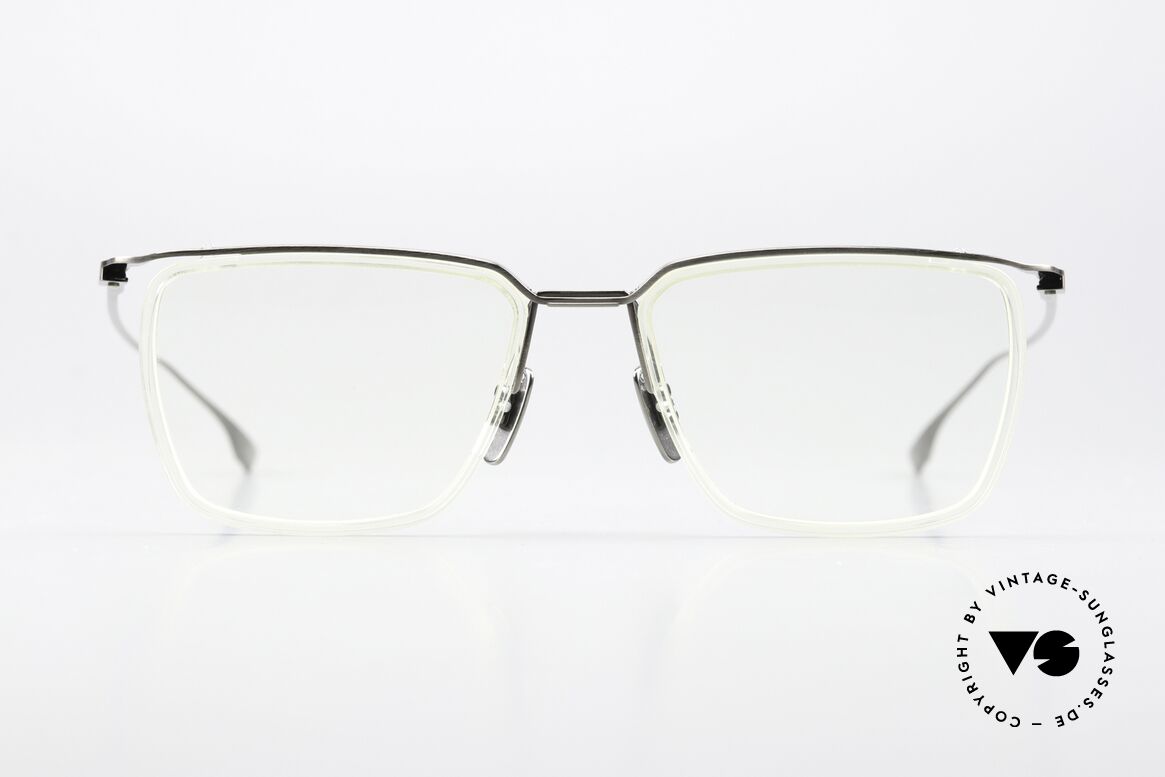 DITA Schema One Herren Brille Eckig Titanium, markante Herren-Brillenfassung in Spitzen-Qualität, Passend für Herren