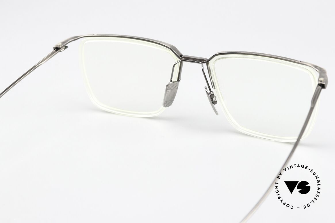 DITA Schema One Herren Brille Eckig Titanium, Größe: medium, Passend für Herren