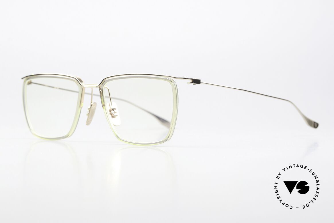DITA Schema One Minimalistische Luxusbrille, Rahmen aus Titanium und Glaseinfassung aus Azetat, Passend für Herren