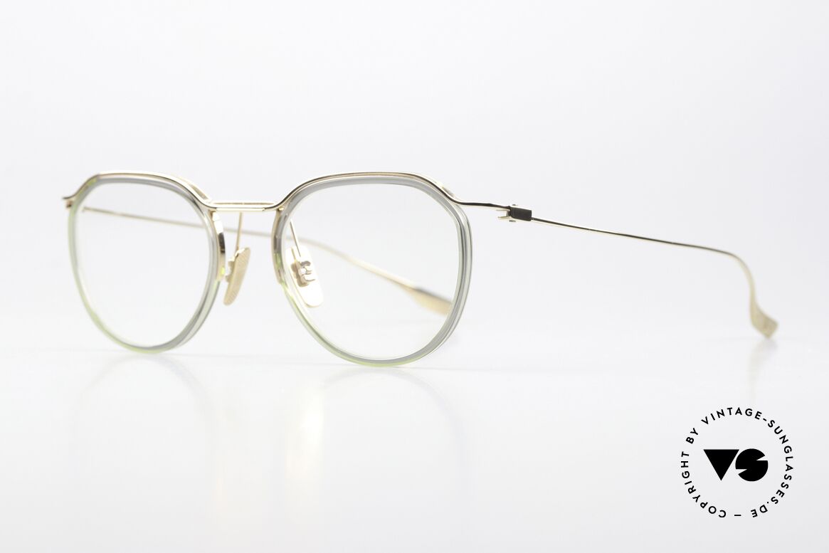 DITA Schema Two Minimalistische Pantobrille, Rahmen aus Titanium und Glaseinfassung aus Azetat, Passend für Herren und Damen