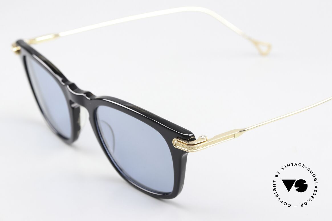 DITA Riad Luxus Sonnenbrille Zeitlos, leicht verspiegelte Sonnengläser mit 100% UV Schutz, Passend für Herren und Damen