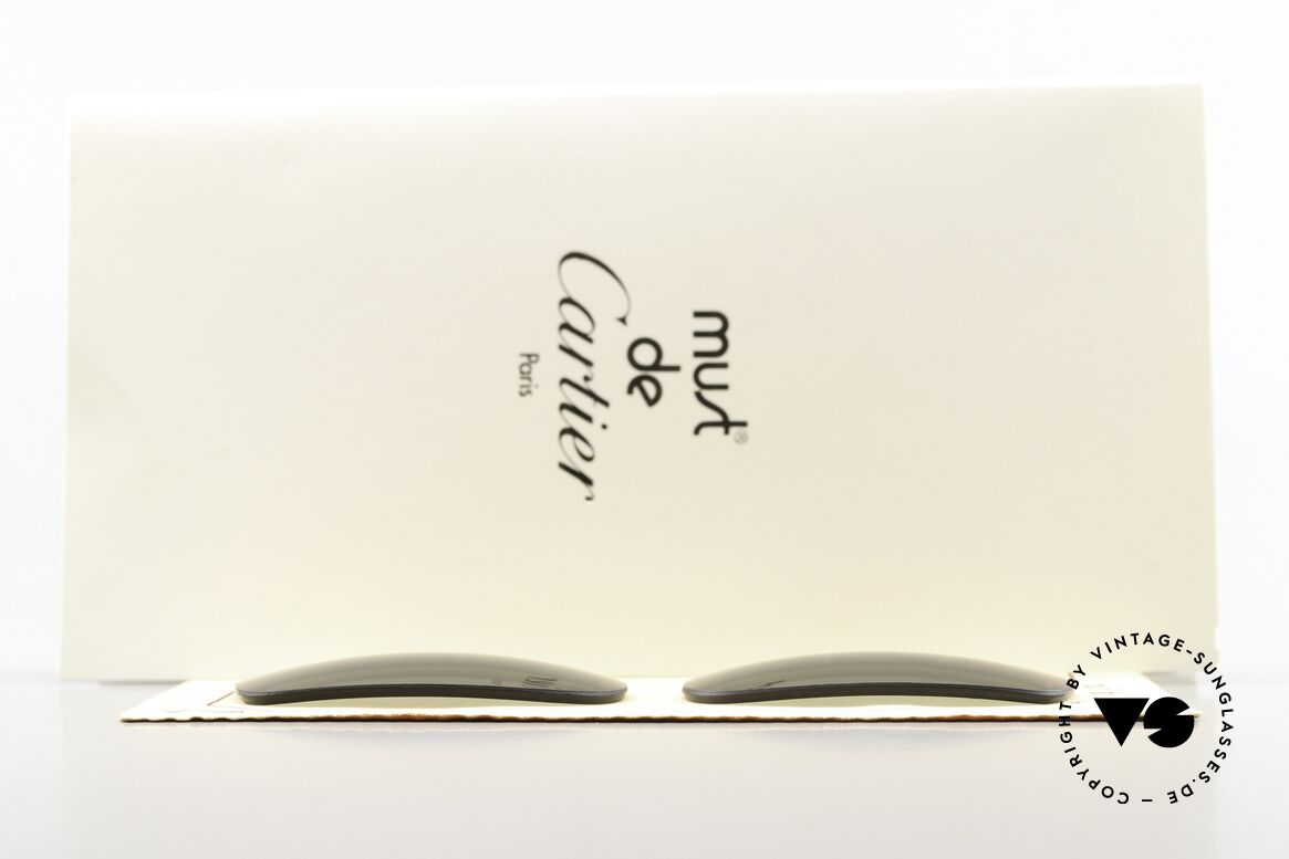 Cartier Vertigo Lenses Original Gläser 54mm Size, entspiegelte Sonnengläser mit 100% UV Protection, Passend für Herren und Damen
