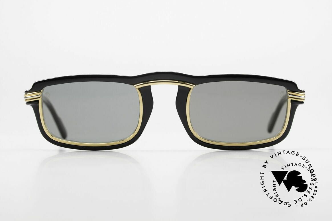 Cartier Vertigo Lenses Original Gläser 54mm Size, mit dem Cartier Logo auf jedem Sonnenglas (außen), Passend für Herren und Damen
