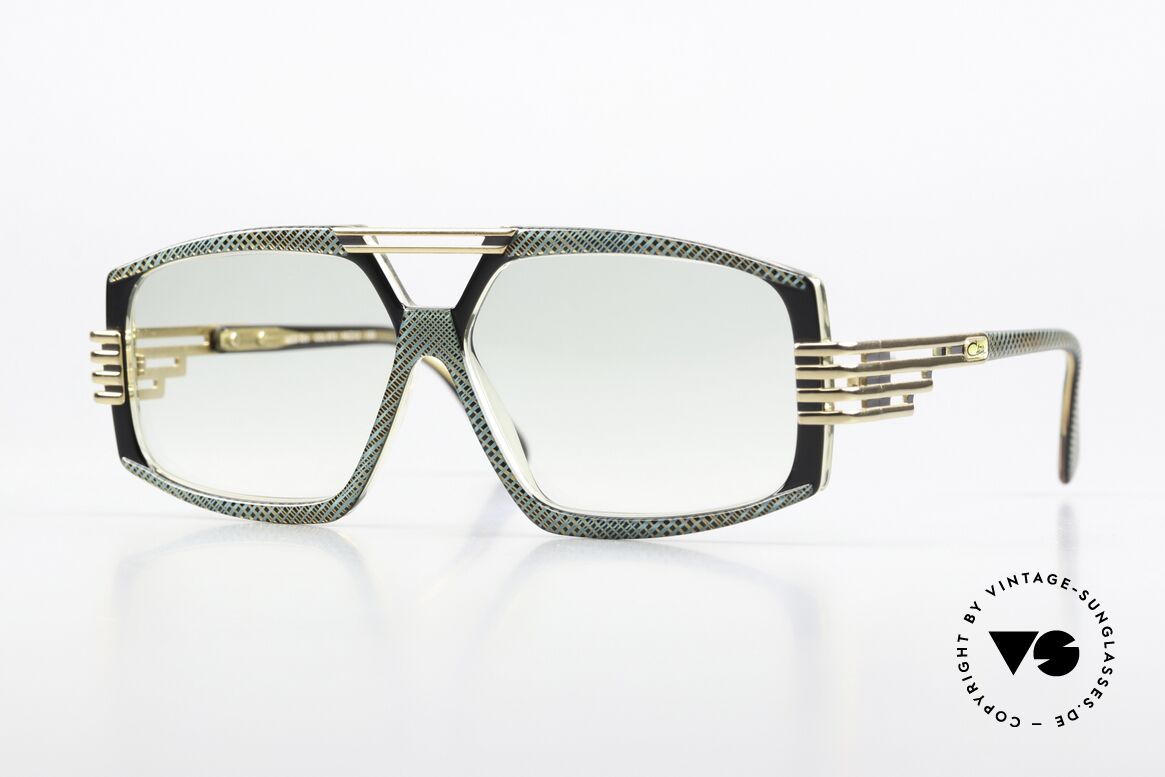 Cazal 325 Alte 80er Brille HipHop Style, alte WEST Germany CAZAL Sonnenbrille, Passend für Herren und Damen