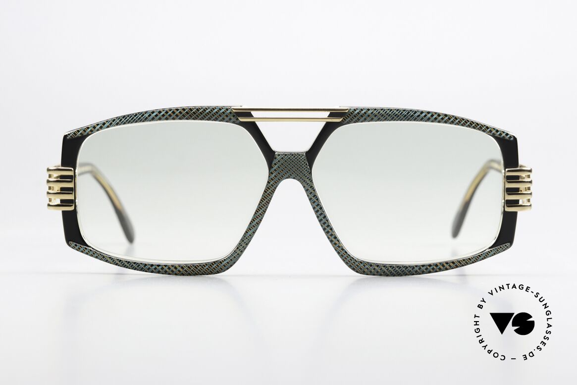 Cazal 325 Alte 80er Brille HipHop Style, typisch Run-D.M.C. Hip-Hop-Szene Brille, Passend für Herren und Damen
