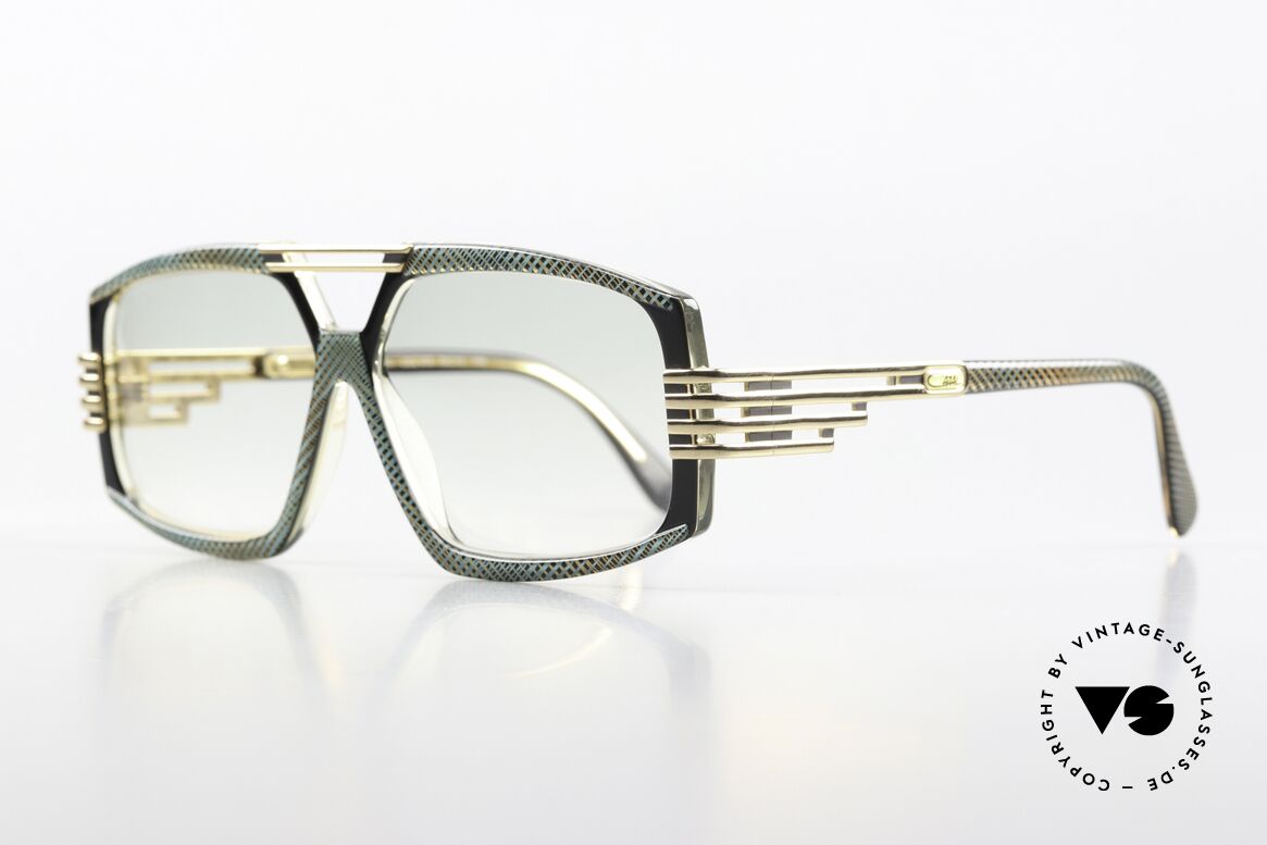 Cazal 325 Alte 80er Brille HipHop Style, 80er Brille: mod. 325, col. 673, Gr. 58/12, Passend für Herren und Damen