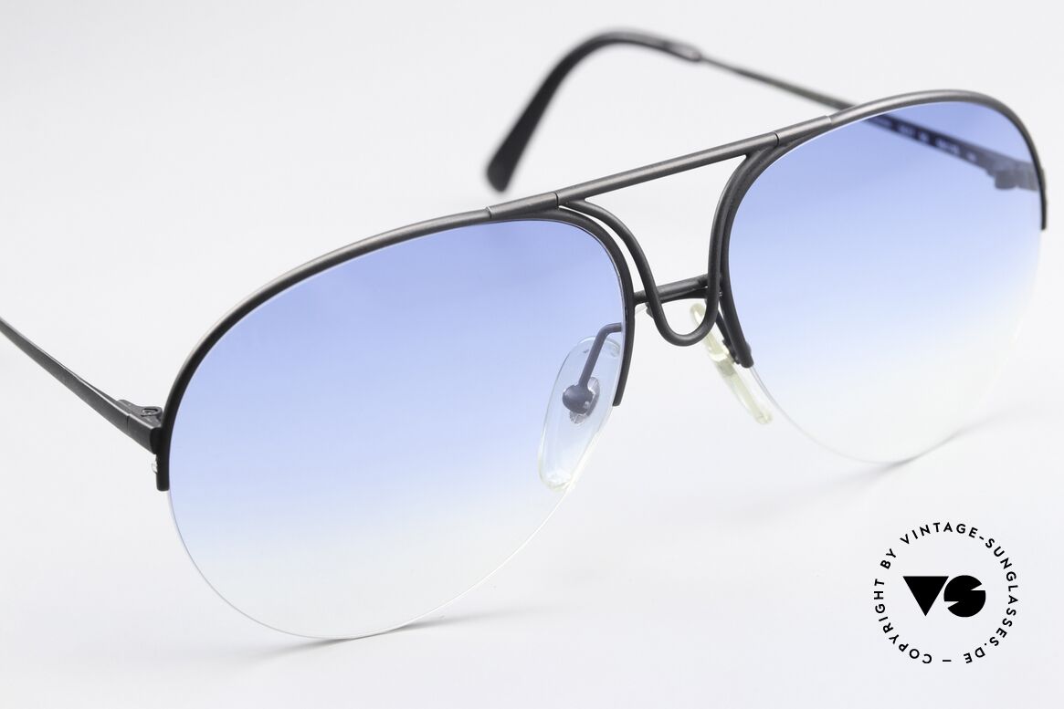 Porsche 5627 90er Halbrand Sonnenbrille, KEINE Retrobrille, sondern ein Original von 1991, Passend für Herren