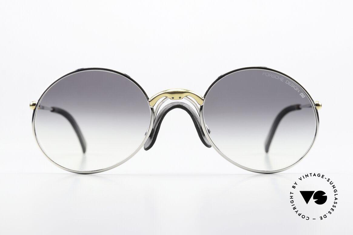 Porsche 5658 - S Sportlicher Saddelsteg 90er, runde 90er Jahre Porsche Design Luxus-Sonnenbrille, Passend für Herren und Damen Porsche 5658 - S Sportlicher Saddelsteg 90er, runde 90er Jahre Porsche Design Luxus-Sonnenbrille, Passend für Herren und Damen