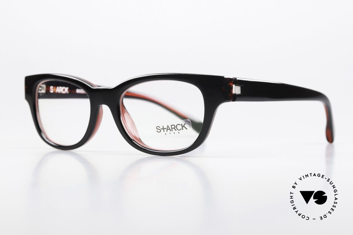Starck Eyes PL1103 Made in Japan Brillenfassung, eine markante Unisex-Brille für Qualitäts-Liebhaber, Passend für Herren und Damen