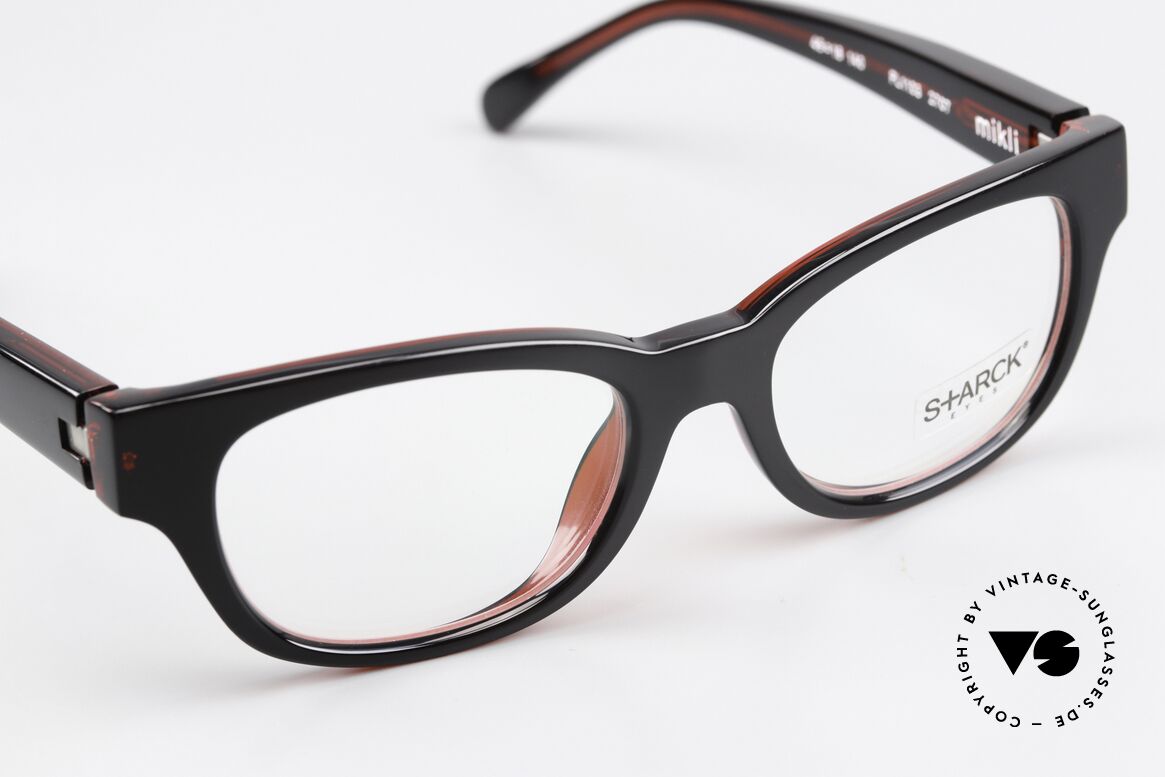 Starck Eyes PL1103 Made in Japan Brillenfassung, ungetragen aus der Mikli-Kooperation; inklusive Etui, Passend für Herren und Damen