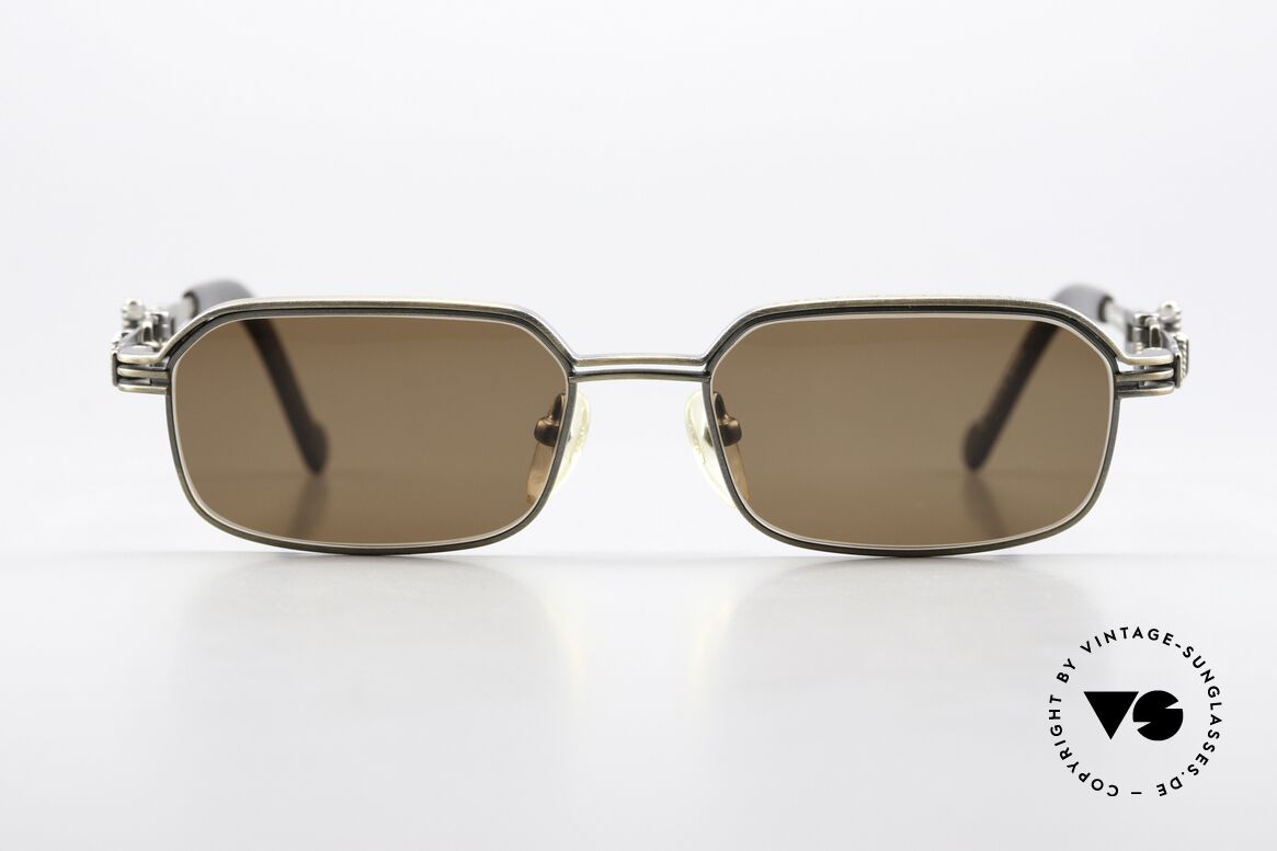 Jean Paul Gaultier 56-0002 Variable Gürtelschnalle Bügel, vintage Jean Paul GAULTIER Sonnenbrille von 1996/97, Passend für Herren