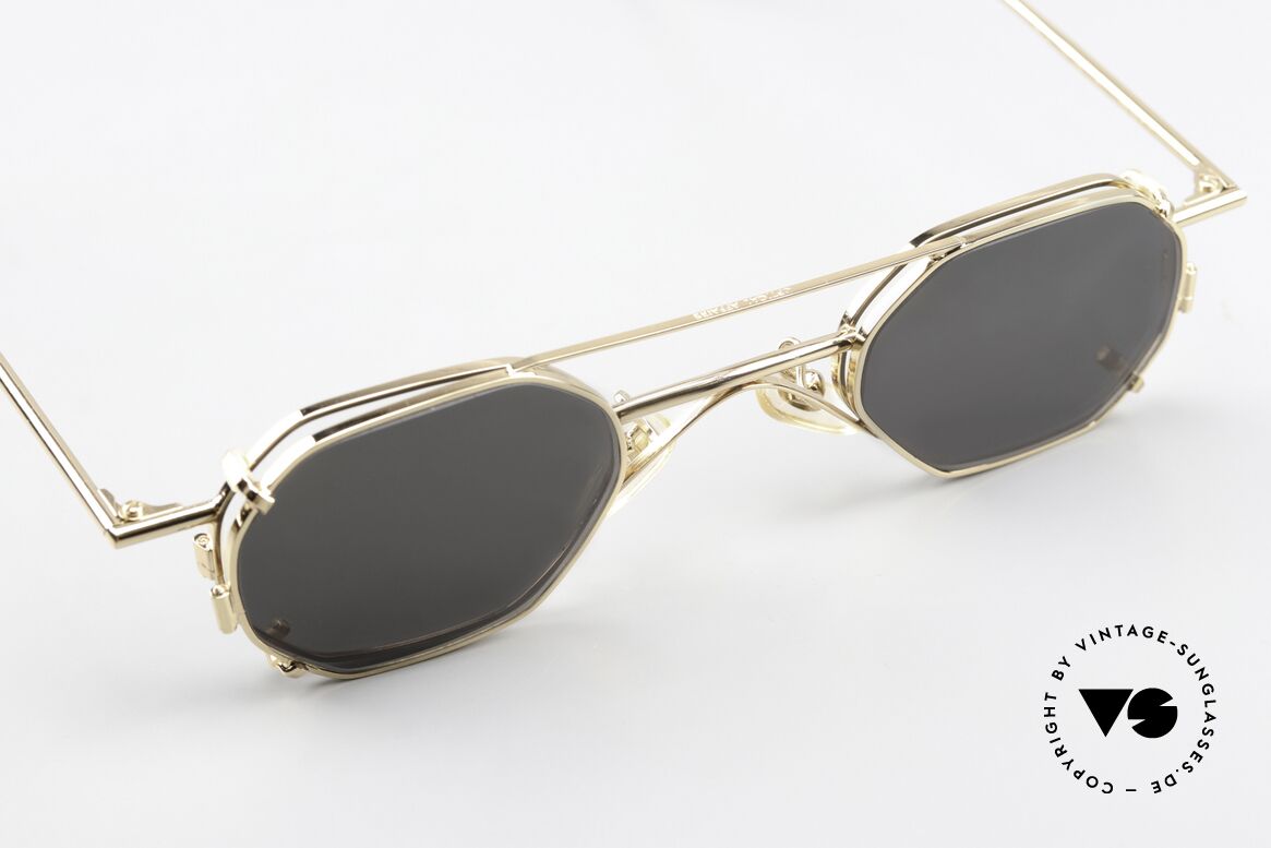 Christian Roth 2401 Optical Affairs Clip On Brille, ungetragenes 90er Meisterstück für Design-Liebhaber, Passend für Herren und Damen