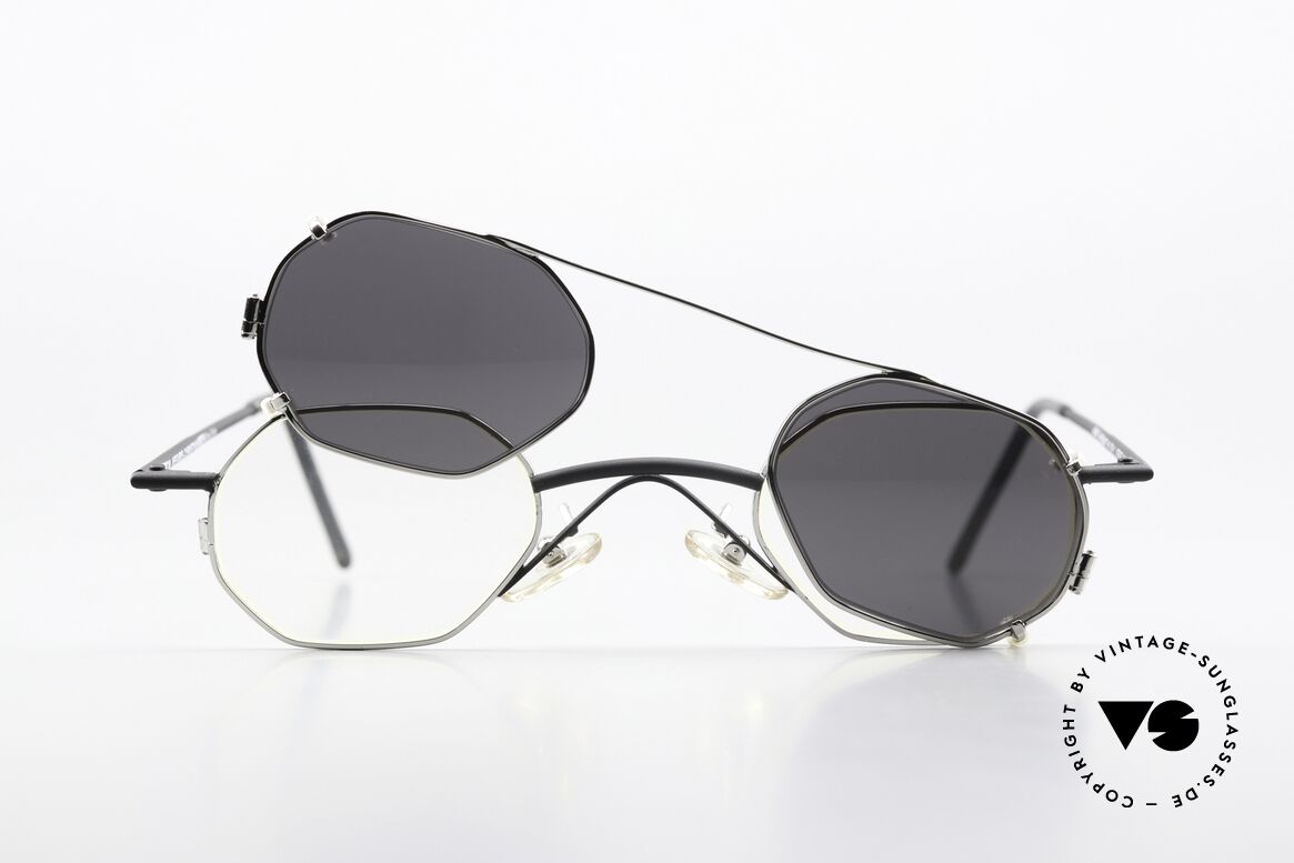 Christian Roth 2401 Kleine Brille Mit Sonnenclip, Größe: small, Passend für Herren und Damen