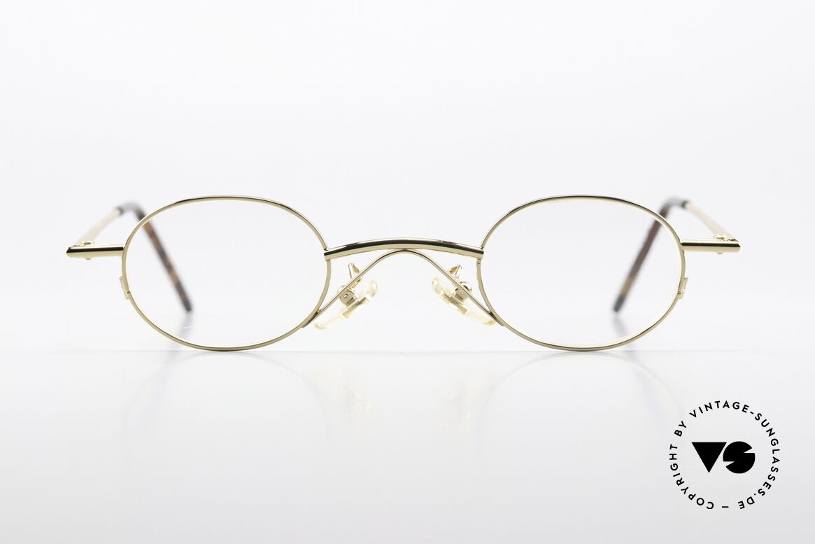 Christian Roth 2400 Clip On Brille 90er Vergoldet, Größe: small, Passend für Herren und Damen