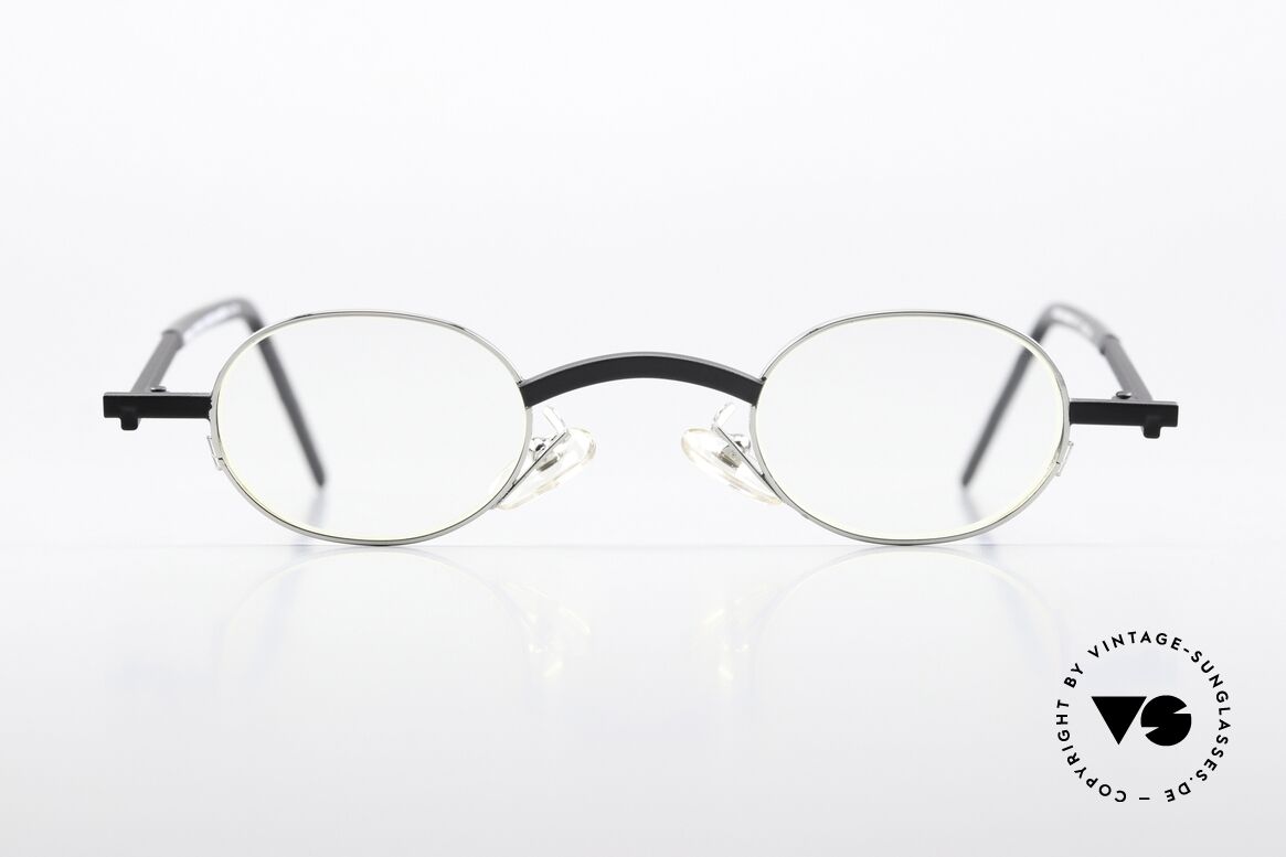 Christian Roth 2505 Oval Mit Silbernem Clip On, Größe: small, Passend für Herren und Damen
