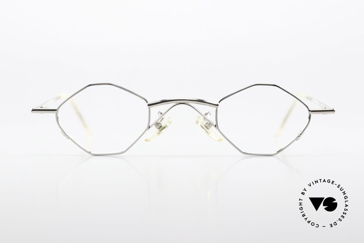 Christian Roth 2402 Achteck Brille Sonnen-Clip, Größe: small, Passend für Herren und Damen