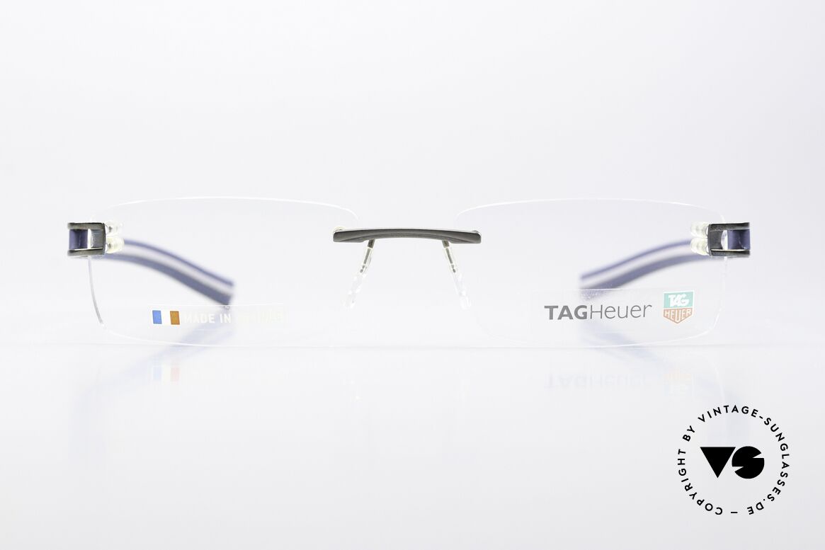 Tag Heuer 7644 Fold Bügel Mit Elastomer Überzug, Tag Heuer Brille TH 7644, color 007, Gr. 56-18, Passend für Herren