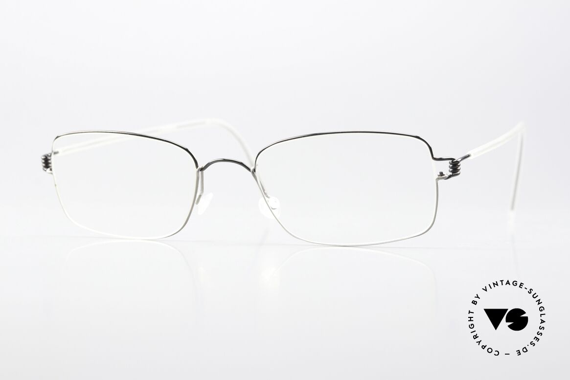 Lindberg Alvis Air Titan Rim Herrenbrille Titaniumbrille, LINDBERG Air Titanium Rim Brille in Größe 51-19, 145, Passend für Herren