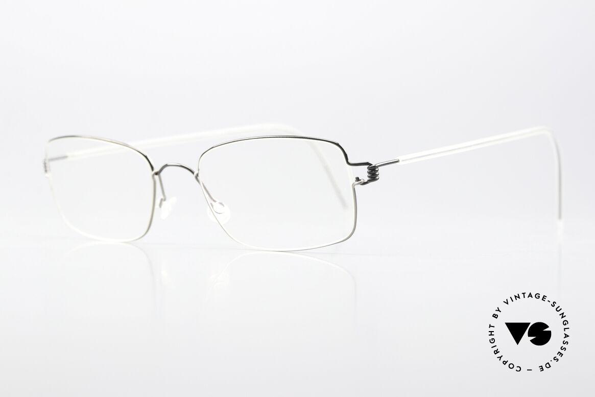 Lindberg Alvis Air Titan Rim Herrenbrille Titaniumbrille, so zeitlos, stilvoll und innovativ = Prädikat "VINTAGE", Passend für Herren