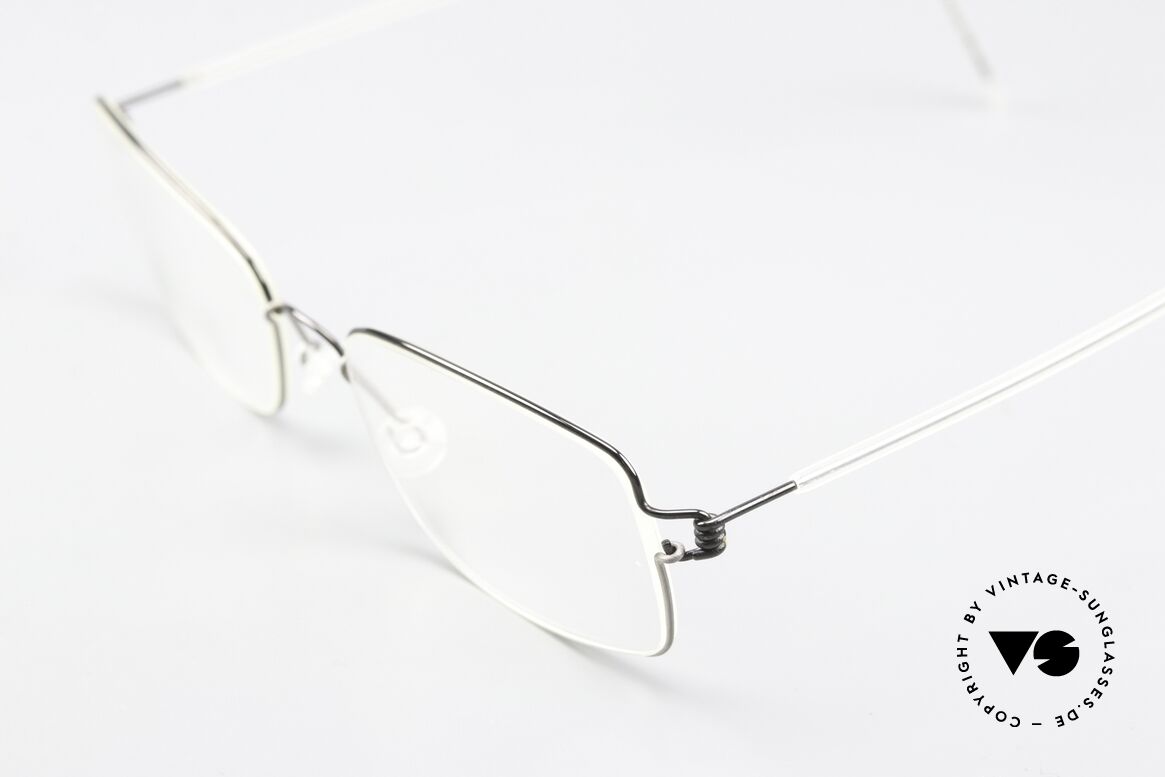 Lindberg Alvis Air Titan Rim Herrenbrille Titaniumbrille, extrem stabile Fassung, flexibel & elastisch, und nur 3g, Passend für Herren