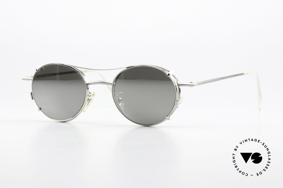 Christian Roth 2405 Sonnenclip Silber Verspiegelt, Christian Roth Optical Affairs New York von 1992/94, Passend für Herren und Damen