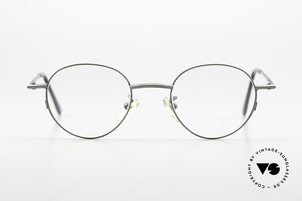 Christian Roth 2405 90er Brille In Antik-Silber, Größe: small, Passend für Herren und Damen