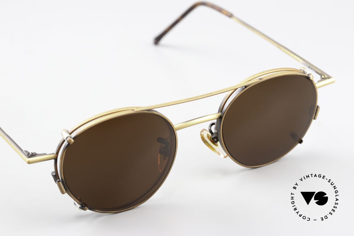 Christian Roth 2405 90er Brille In Antik-Bronze, ungetragenes 90er Meisterstück für Design-Liebhaber, Passend für Herren und Damen