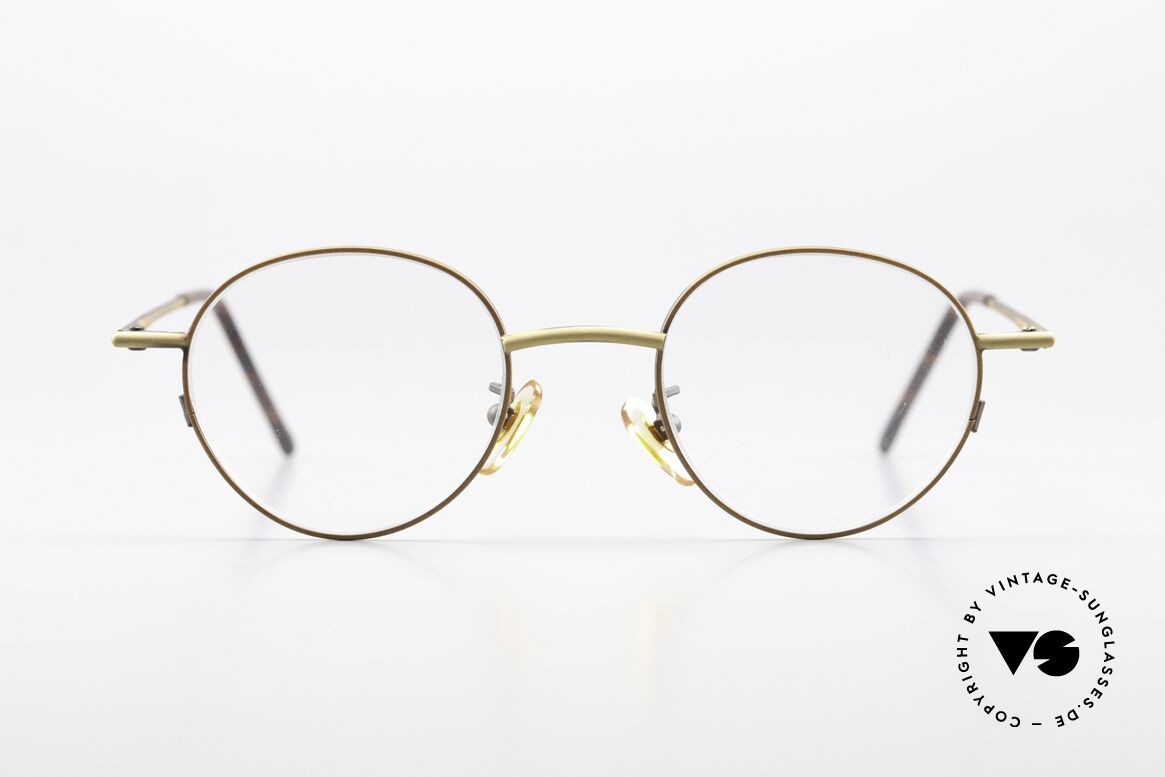 Christian Roth 2405 90er Brille In Antik-Bronze, Größe: small, Passend für Herren und Damen