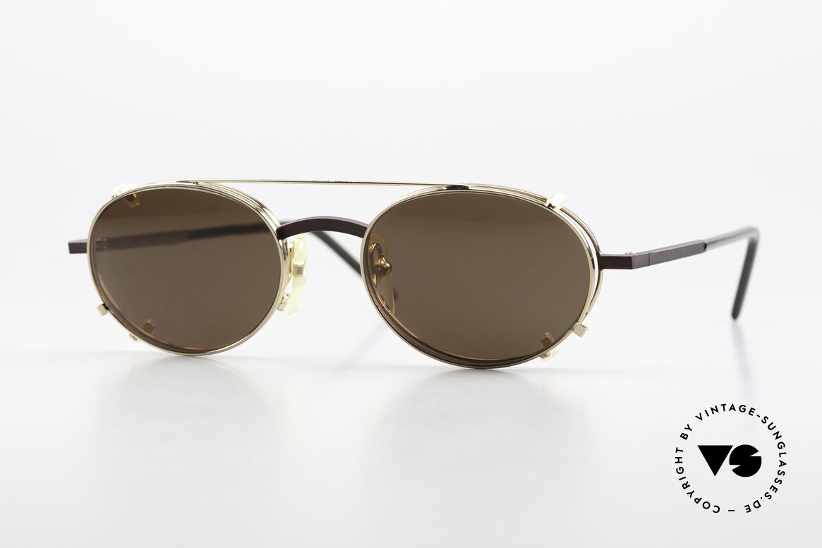Christian Roth 2570 Funktionale Vintage Brille, zweckmäßige Designerbrille von Christian Roth, N.Y., Passend für Herren und Damen