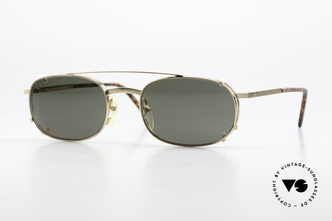Christian Roth 2571 Clip On Rahmen Von 1994, zweckmäßige Designerbrille von Christian Roth, N.Y., Passend für Herren und Damen