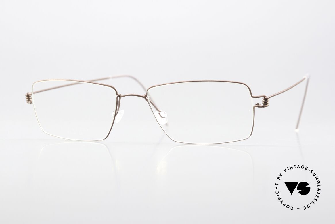 Lindberg Nikolaj Air Titan Rim Designerbrille Klassisch Men, LINDBERG Air Titanium Rim Brille in Größe 50-16, 145, Passend für Herren