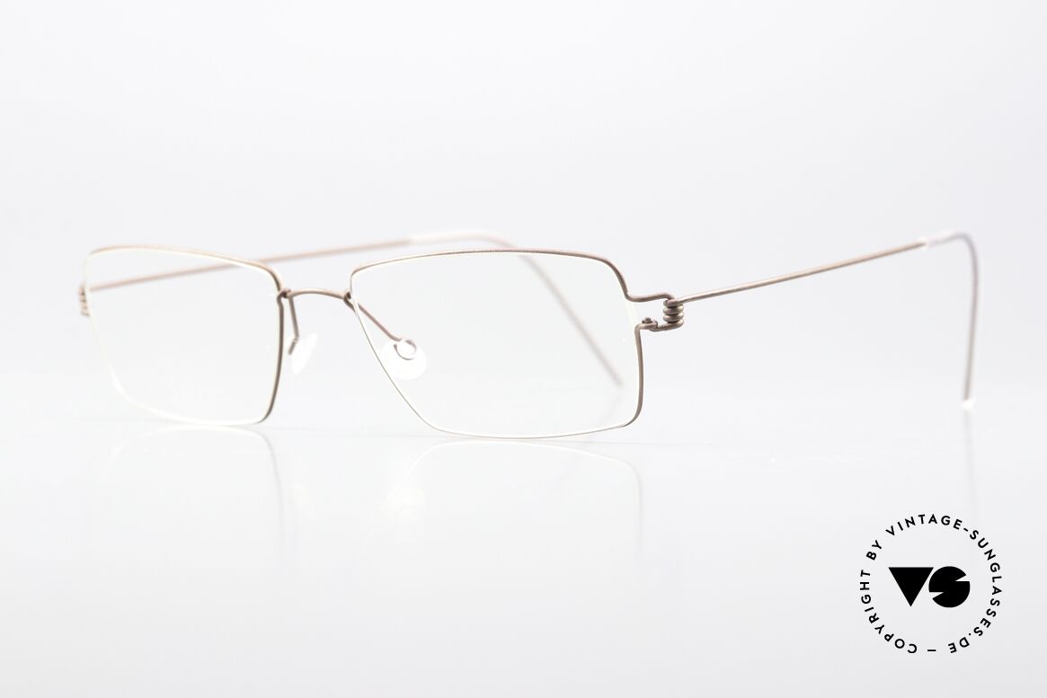 Lindberg Nikolaj Air Titan Rim Designerbrille Klassisch Men, so zeitlos, stilvoll und innovativ = Prädikat "VINTAGE", Passend für Herren