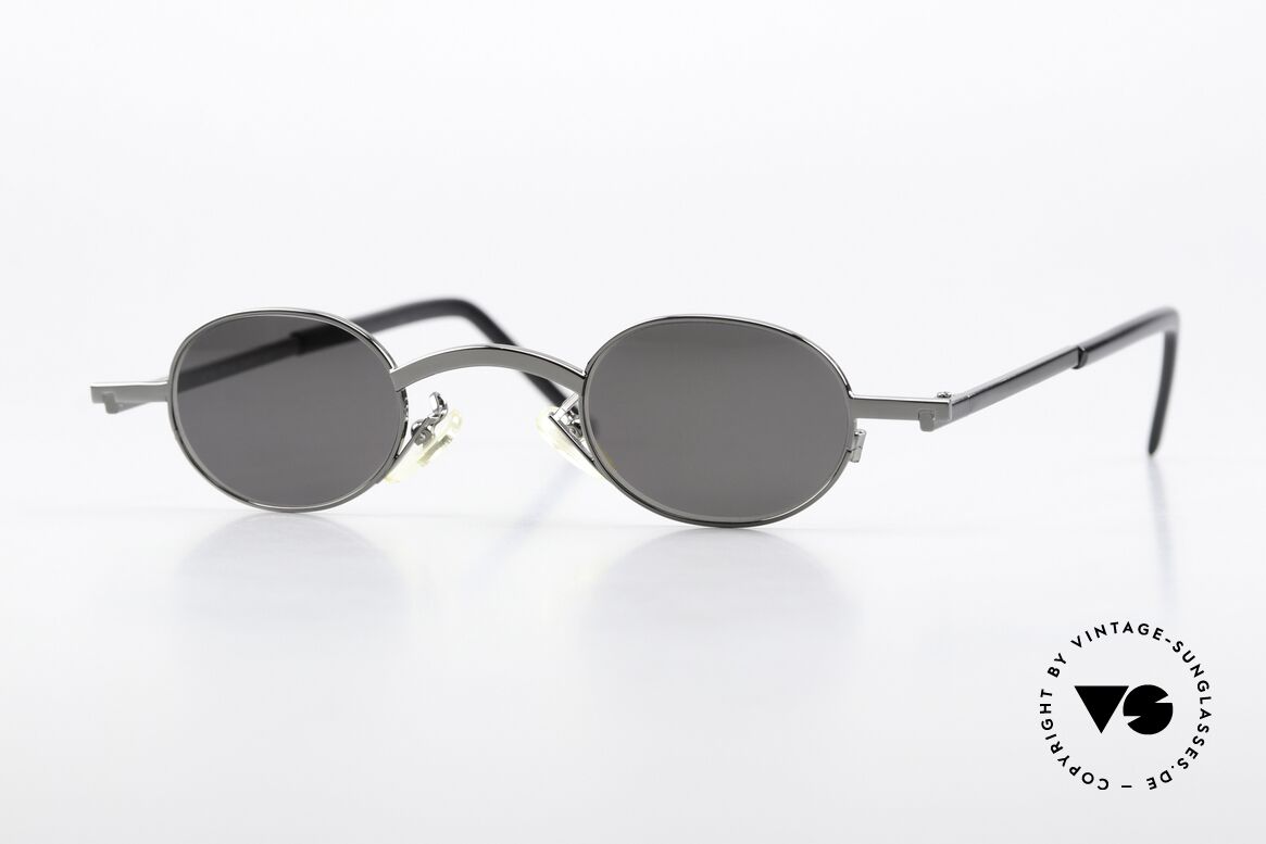 Christian Roth 2505 Kleine Ovale Sonnenbrille, 1990er Sonnenbrille Christian Roth Optical Affairs, Passend für Herren und Damen