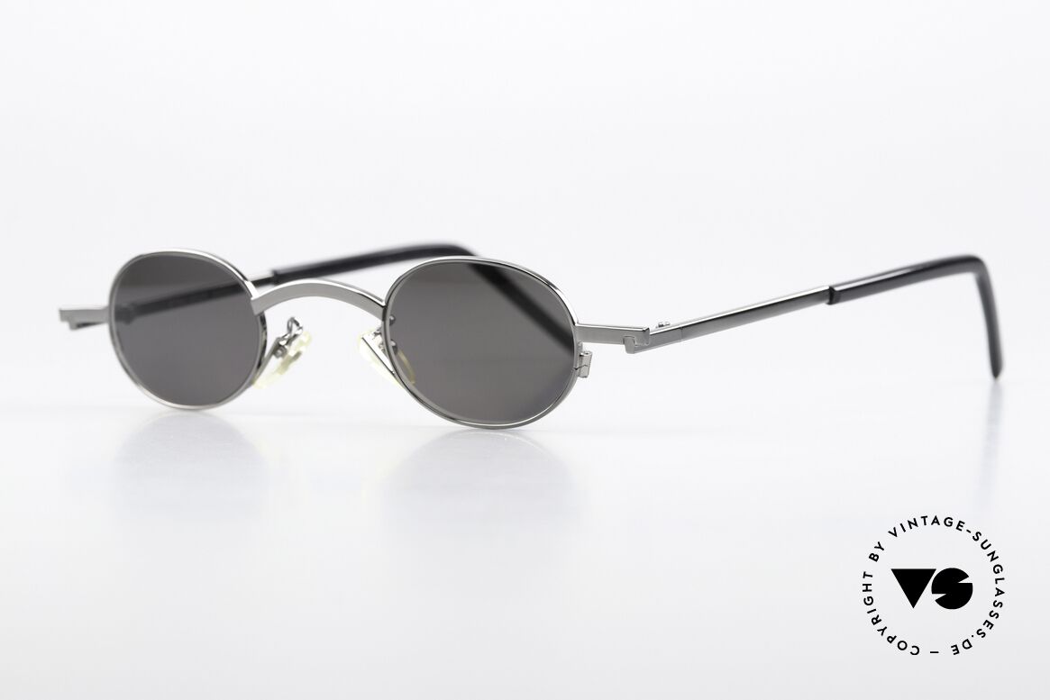 Christian Roth 2505 Kleine Ovale Sonnenbrille, puristisch, reduziert = Rahmendesign: Bauhaus Stil, Passend für Herren und Damen