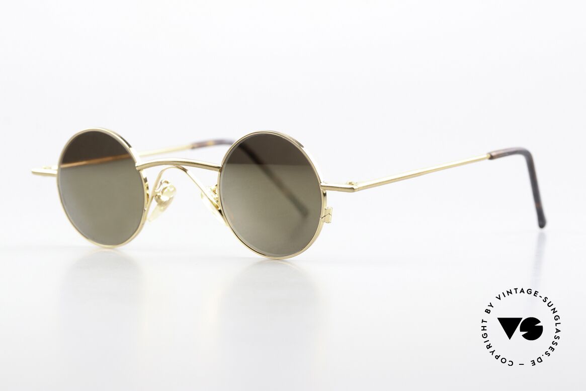 Christian Roth 2408 Sonnengläser Gold Verspiegelt, mit gold-verspiegelten Gläsern (100% UV Schutz), Passend für Herren und Damen