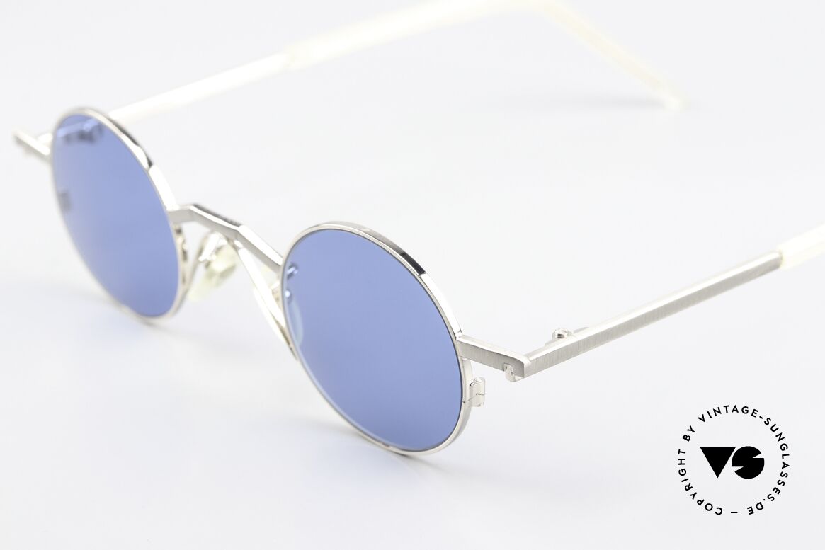Christian Roth 2502 Runde Brille Im Bauhaus Stil, Gläser können ggf. auch beliebig getauscht werden, Passend für Herren und Damen