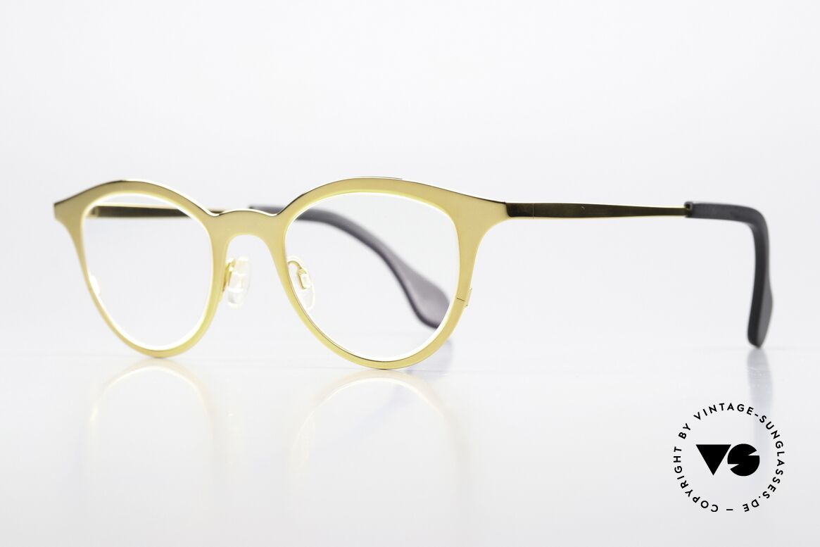 Theo Belgium Mille 21 Glänzend Chrom Gold 24kt, LIMITED "GOLDEN DREAM" Edition von 2015, Passend für Damen