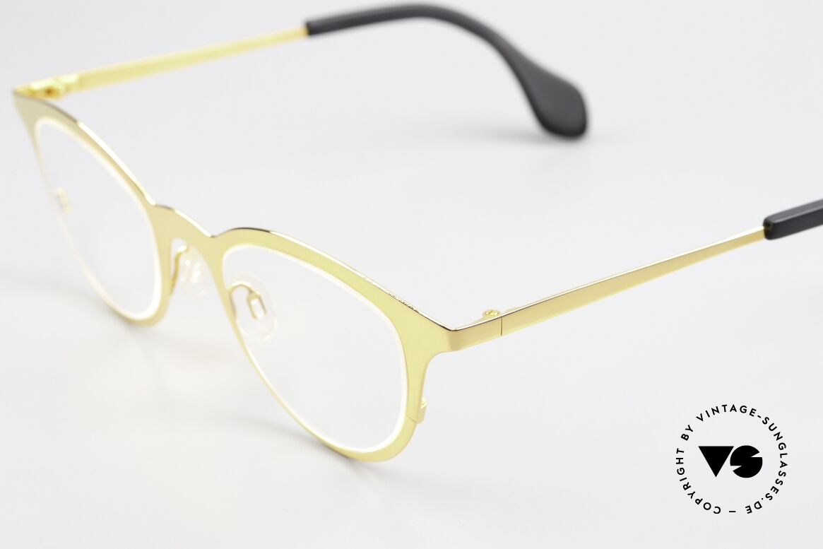 Theo Belgium Mille 21 Glänzend Chrom Gold 24kt, die Fotos werden der Vergoldung nicht gerecht, Passend für Damen