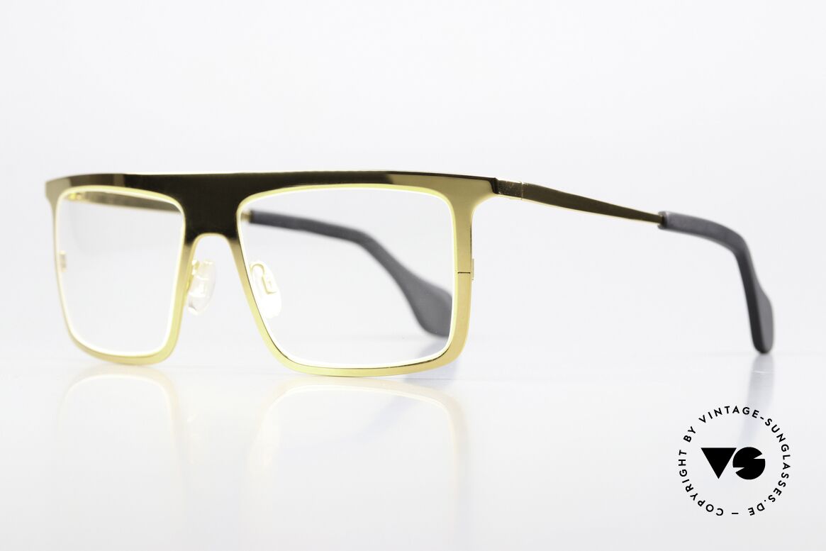 Theo Belgium Mille 27 Chrom Gold 24kt Glänzend, LIMITED "GOLDEN DREAM" Edition von 2015, Passend für Herren und Damen